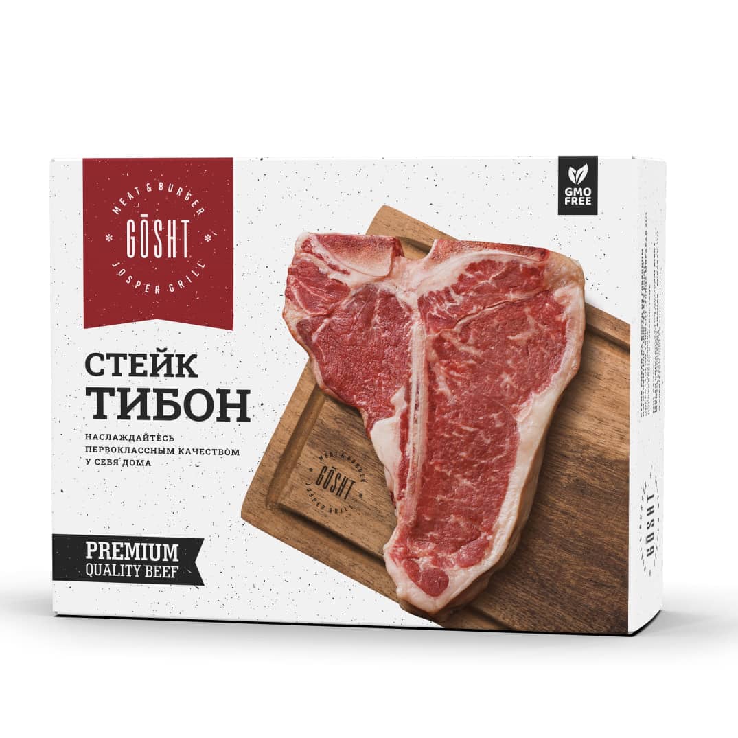 Стейк Тибон говяжий Gosht 470g